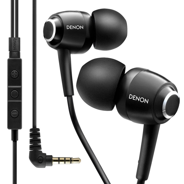 Denon AH-C560R auricular interno con micro para el móvil y control volumen Denon AH-C560R auricular interno con micro para el móvil y control volumen