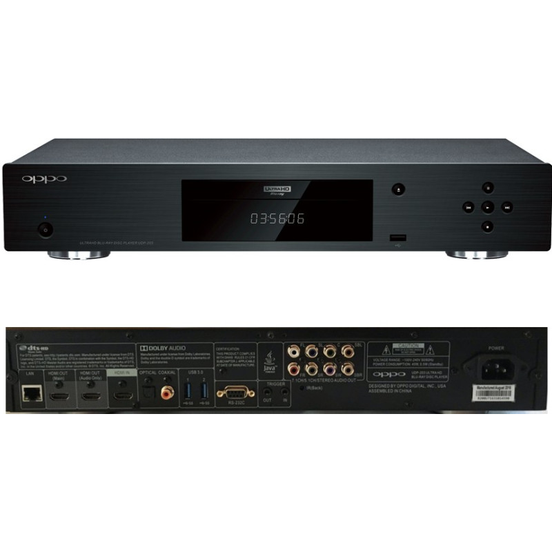 Oppo UDP-203 Multizona