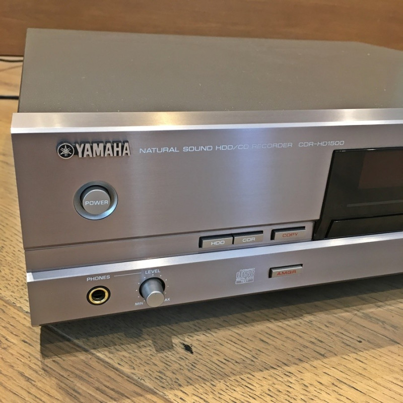 YAMAHA　CDR-HD1500 YAMAHA CDR-HD1500 HDD/CD Recorder Player Confirmed Operation Free