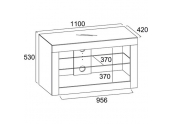 Gisan PLS58 mueble de television