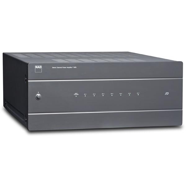 NAD T 973 Etapa de potencia, 7x140w. Entradas RCA. Control de ganancia por canal