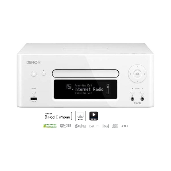 Equipo sonido Denon RCD-N8 Módulo con 65 Watios, DLNA 1.5, AirPlay, WIFI, Spotif