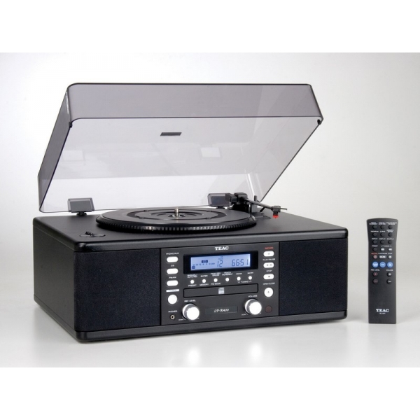 Teac LP-R400 Mini cadena. Giradiscos 33/45/78 R.P.M. Grabadora CD, lector CD.Rad