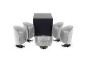 B&W MT25 Bowers Wilkins Conjunto cine en casa, satelites 2 vias, 8 ohmios. Subwo