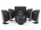 B&W MT25 Bowers Wilkins Conjunto cine en casa, satelites 2 vias, 8 ohmios. Subwo