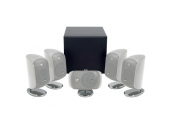 B&W MT25 Bowers Wilkins Conjunto cine en casa, satelites 2 vias, 8 ohmios. Subwo