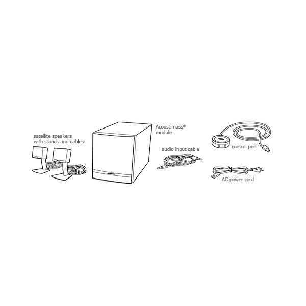 Altavoces para ordenador Bose Companion 3 II