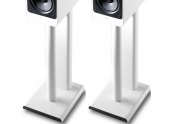 Q Acoustics 2000ST pareja de soportes de altavoz acabado brillante Negro/Blanco.