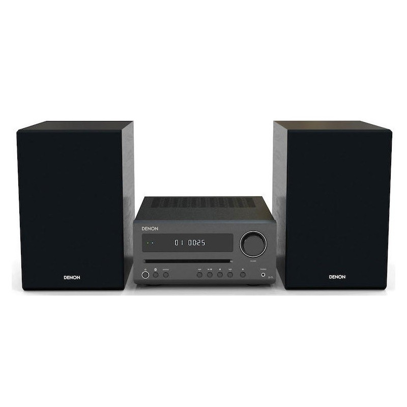 Denon D-T1 | Micro Cadena Bluetooth - Color Plata o Negro