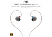 FiiO FH5 | Auriculares con cable desmontable y 4 drivers tipo Knowles - oferta Comprar