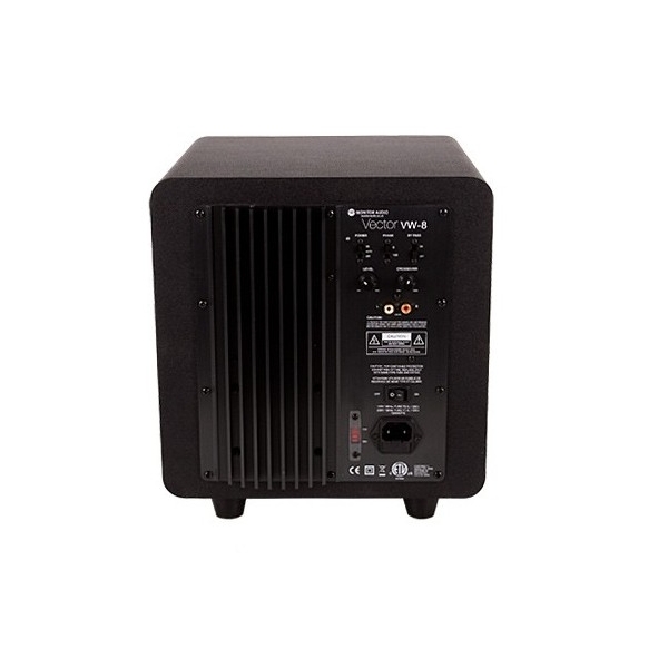 Monitor Audio Vector W8 Subwoofer 100w. Altavoz de 203mm. Recinto reflex. Entrad