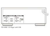 Teac PDH 380 Mini Cadena. Lector CD-MP3, radio AM/FM.