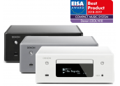 Denon RCD-N10 | Amplificador con Streamer y CD - Color Blanco Plata Negro - Oferta Comprar