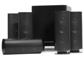 Harman Kardon HKTS 30 Conjunto cine en casa, satelites 2 vias, 8 ohmios. Subwoof