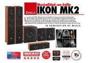 Dali IKON 1 MK2 Altavoz estanteria, 2 vias. Puerto reflex trasero. 6 Ohmios. Dob