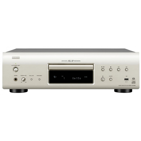 Denon DCD-1510AE Lector CD, SACD. Entrada USB. Salida digital coaxial. Mando a d