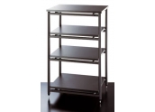 Solidsteel 5.4 mueble de audio de cuatro estantes