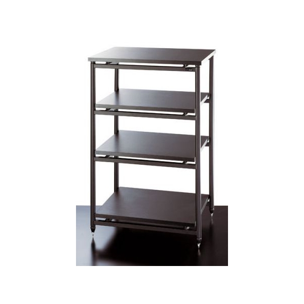 Solidsteel 5.4 mueble de audio de cuatro estantes
