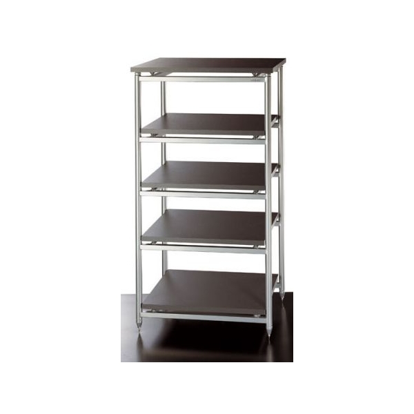 Solidsteel 5.5 mueble de audio de cinco estantes y altura de 107 cms 