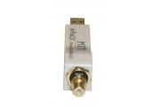 Hiface USB-RCA Adaptador USB a RCA digital coaxial, para procesar la señal digit