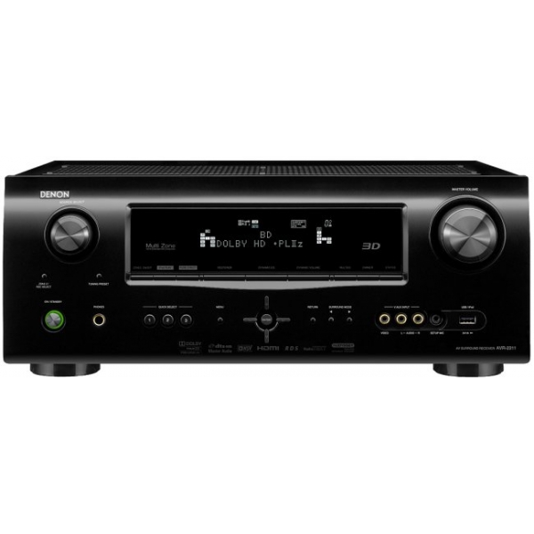 Denon AVR-2311 receptor AV 3D, 135W x 7, 6 entradas HDMI, 1 out...