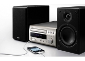 Denon D-M38 Micro cadena, lector CD, radio AM/FM. USB iPod direct, 30W x2b. Prem