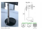 Mueble televisión Gisan FS 207