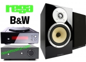 Equipo sonido Rega Apollo R + Brio R + B&W CM5