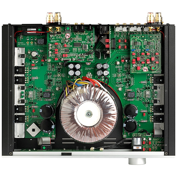 Moon 340i Amplificador integrado 2x100W. Incluye DAC con entradas digitales 