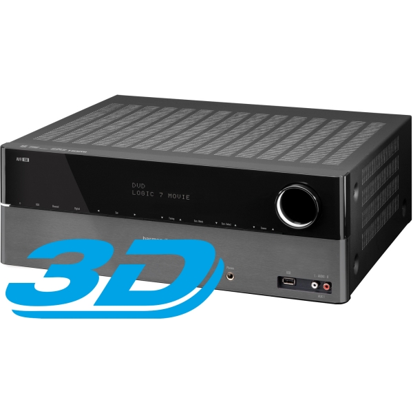 Receptor AV Harman Kardon AVR 158  amplificador cine en casa con radio FM HK AVR