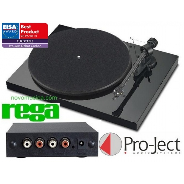Conjunto Giradiscos Project Debut Carbon + Rega Fono Mini A2D