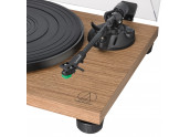 Audio Technica AT-LPW40WN | Tocadiscos con Brazo de Carbono y cápsula VM95E - Color Madera