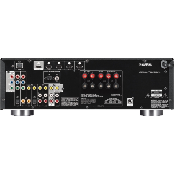 Yamaha RX-V471 receptor AV de 5 canales x 105W. 4 entradas HDMI 1.4 3D y retorno