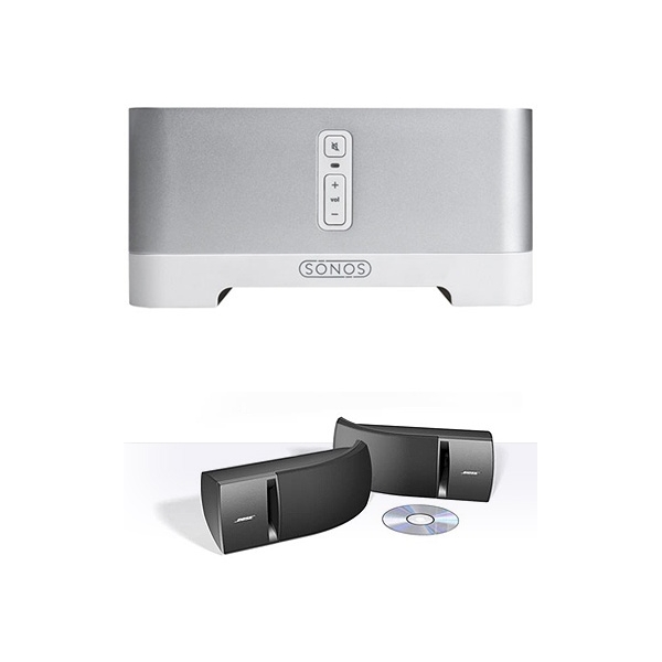 Sonos Connect Amp + Bose 161