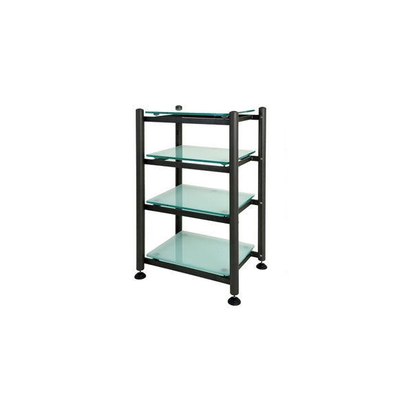 Mueble Artesania Audio Mesa FIJA 4 estantes con baldas