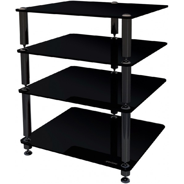 Norstone Bergen II mueble equipo de sonido HIFI 4 estantes