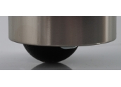 Norstone Epur 4 Mueble para equipos sonido 4 estantes transparentes, estructura 
