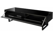 Norstone Lunde Mueble televisión lacado en negro con 134 cms de ancho
