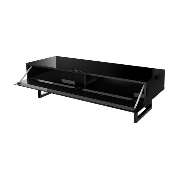 Norstone Lunde Mueble televisión lacado en negro con 134 cms de ancho