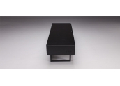 Norstone Lunde Mueble televisión lacado en negro con 134 cms de ancho