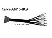 Bose Cable AM15-RCA  adaptador para acoplar o alargar los altavoces al módulo de