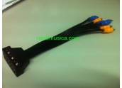 Bose Cable AM15-RCA  adaptador para acoplar o alargar los altavoces al módulo de