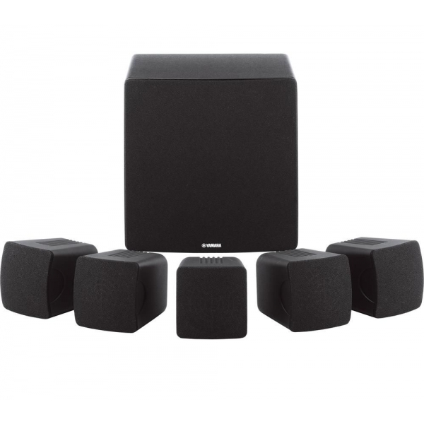 Yamaha NS-P280 Conjunto cine en casa, satelites 1 via, central doble cono, 6 ohm