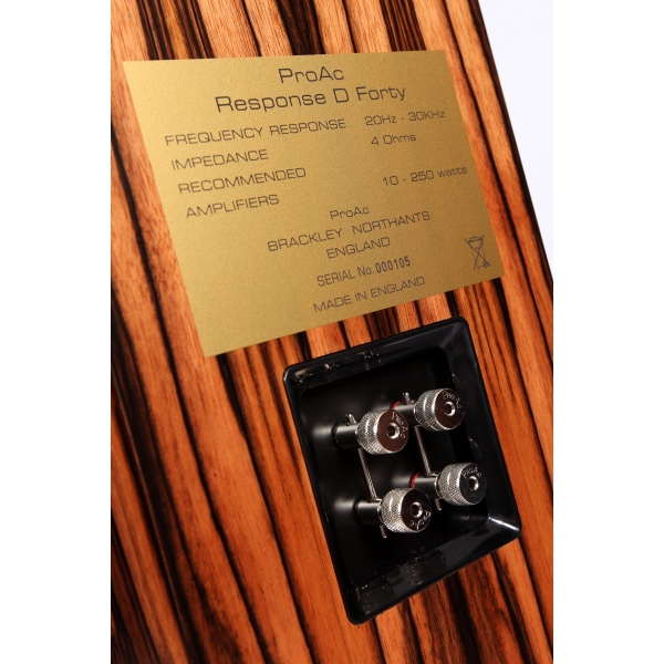 Proac Response D40R altavoces con tweeter de cinta ribbon tweeter proac