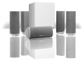 Harman Kardon HKTS 16 Conjunto cine en casa, satelites 2 vias, 8 ohmios. Subwoof