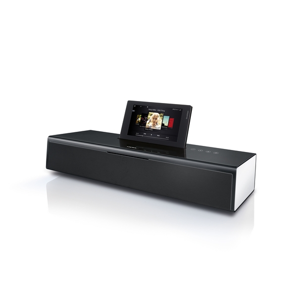 Loewe SoundVision equipo ipod con pantalla táctil y bluetooth