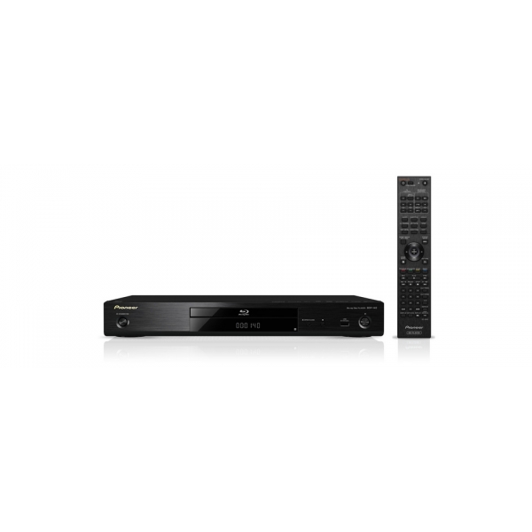 Pioneer BDP-140 Lector Blu-ray. Conexiones HDMI 1.4, Ethernet, 2x USB, Digital o