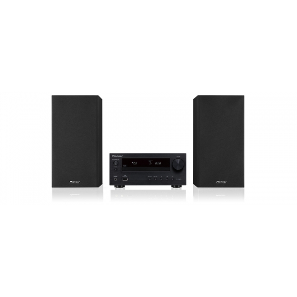 Pioneer X-HM10 Equipo micro con reproductor de CD, entrada USB. Panel frontal al
