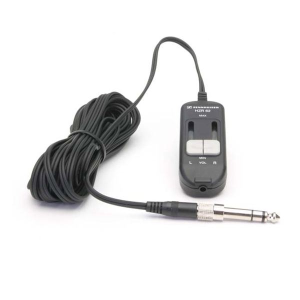 Sennheiser HZR 62 cable adaptador 5,2m con control de volumen Derecha/Izquierda.