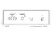 NAD Wireless USB DAC 1 USB convertidor inalámbrico con salida estéreo o coaxial.